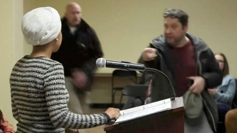US Justice Department Charges Man With Assault After Ilhan Omar Town Hall