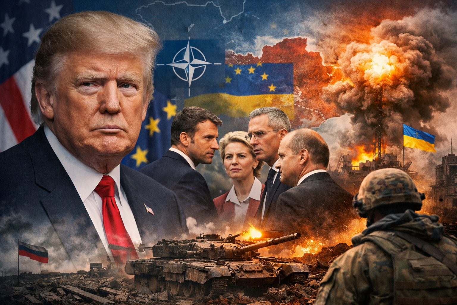 How Trump’s rift with Europe could affect the Russia-Ukraine war