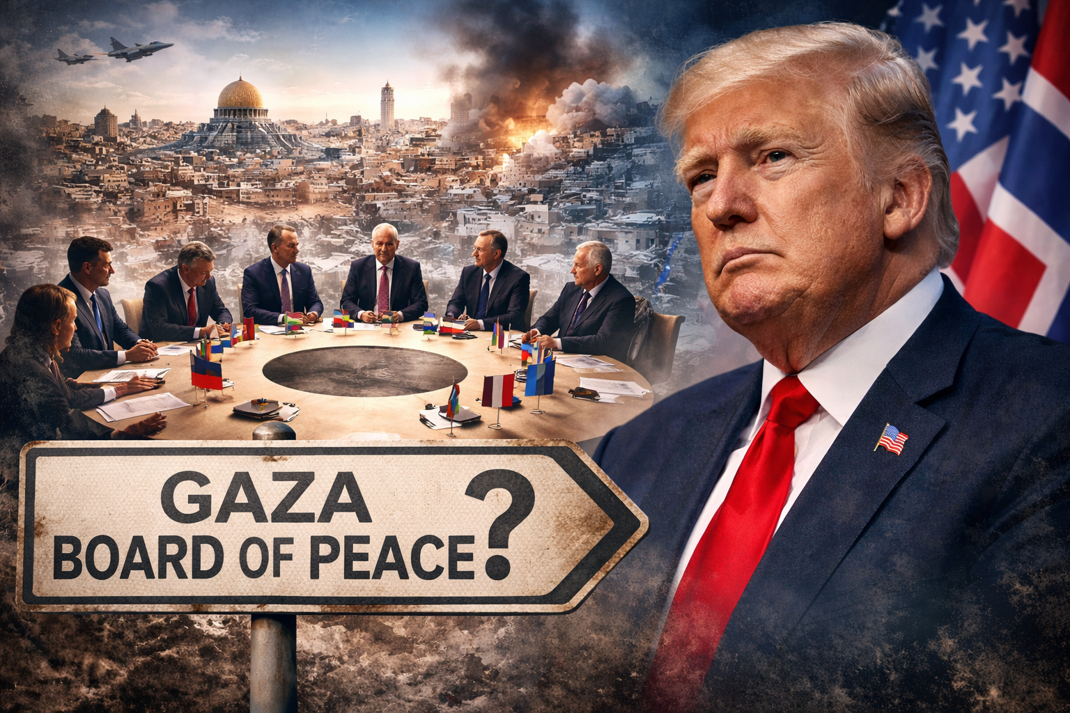 Trump’s Gaza “Board of Peace” Faces Ally Skepticism Before Davos
