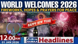 2026 Dawn Brings Fireworks, Reflection and Renewed Global Warnings
