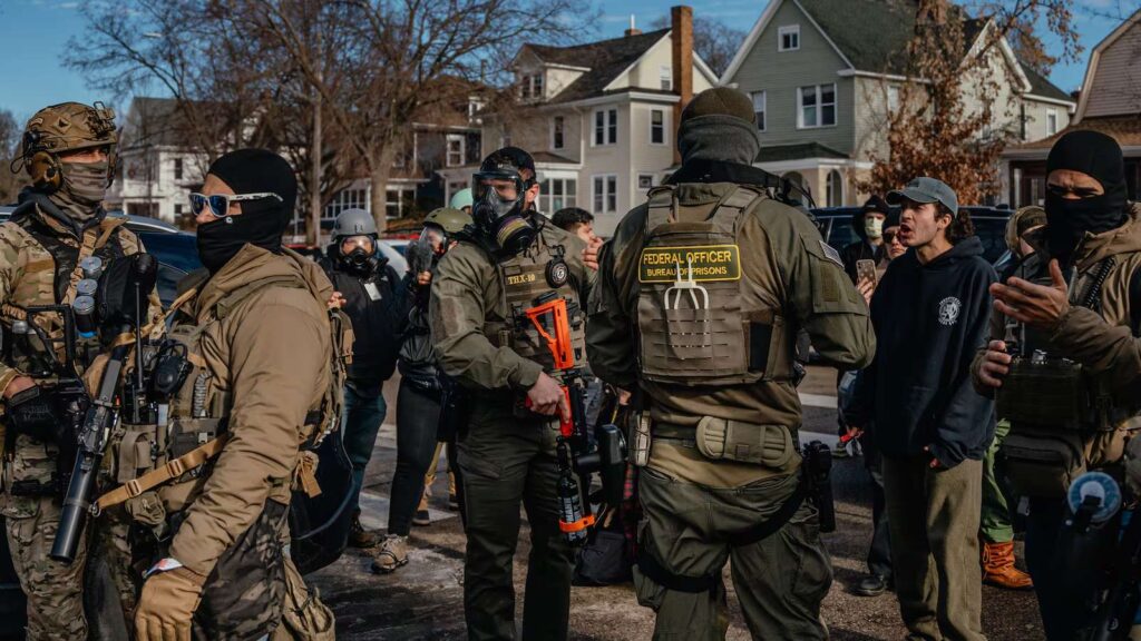 Minnesota Governor Urges Calm After Trump Threatens Insurrection Act as Tensions Flare in Minneapolis